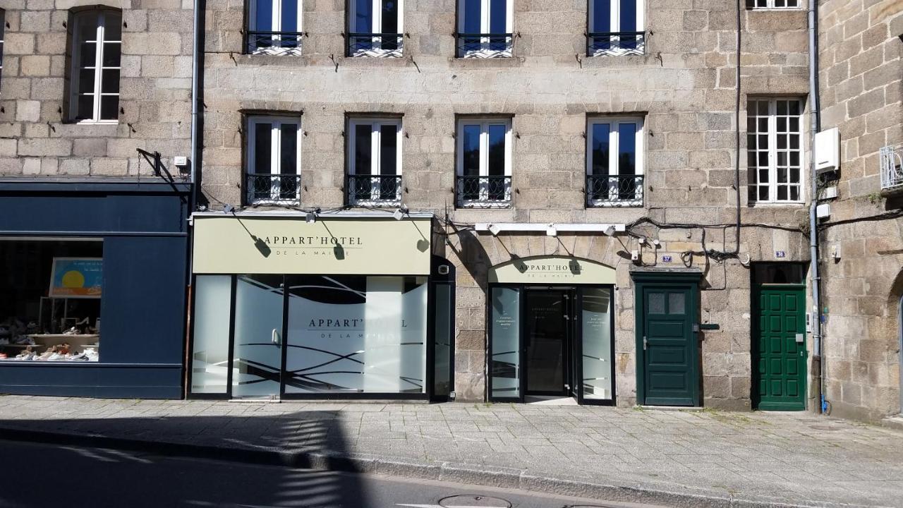Appart'Hotel De La Mairie Morlaix Eksteriør bilde